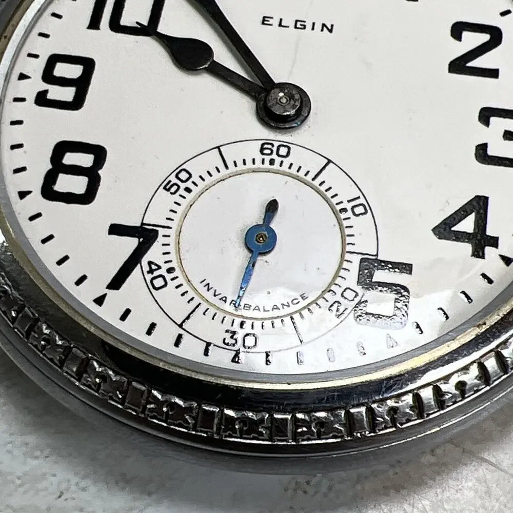 1924 Elgin BW Raymond Grade 472 Model 15 Jewel 21 Size 16s Pocket Watch **READ**